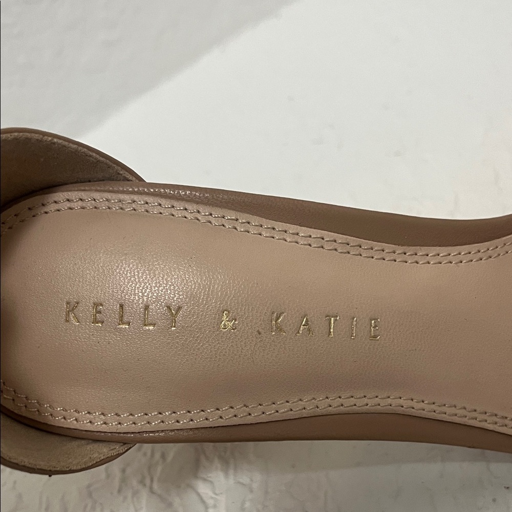 Kelly & Katie Tan Ankle Strap Heels - Picture 2 of 9